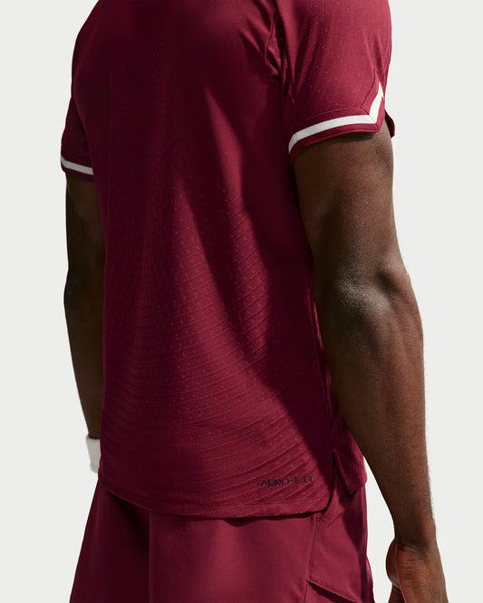 NikeCourt Men's Aero-FIT Slam U2 Polo New York - Red - IM6607-677