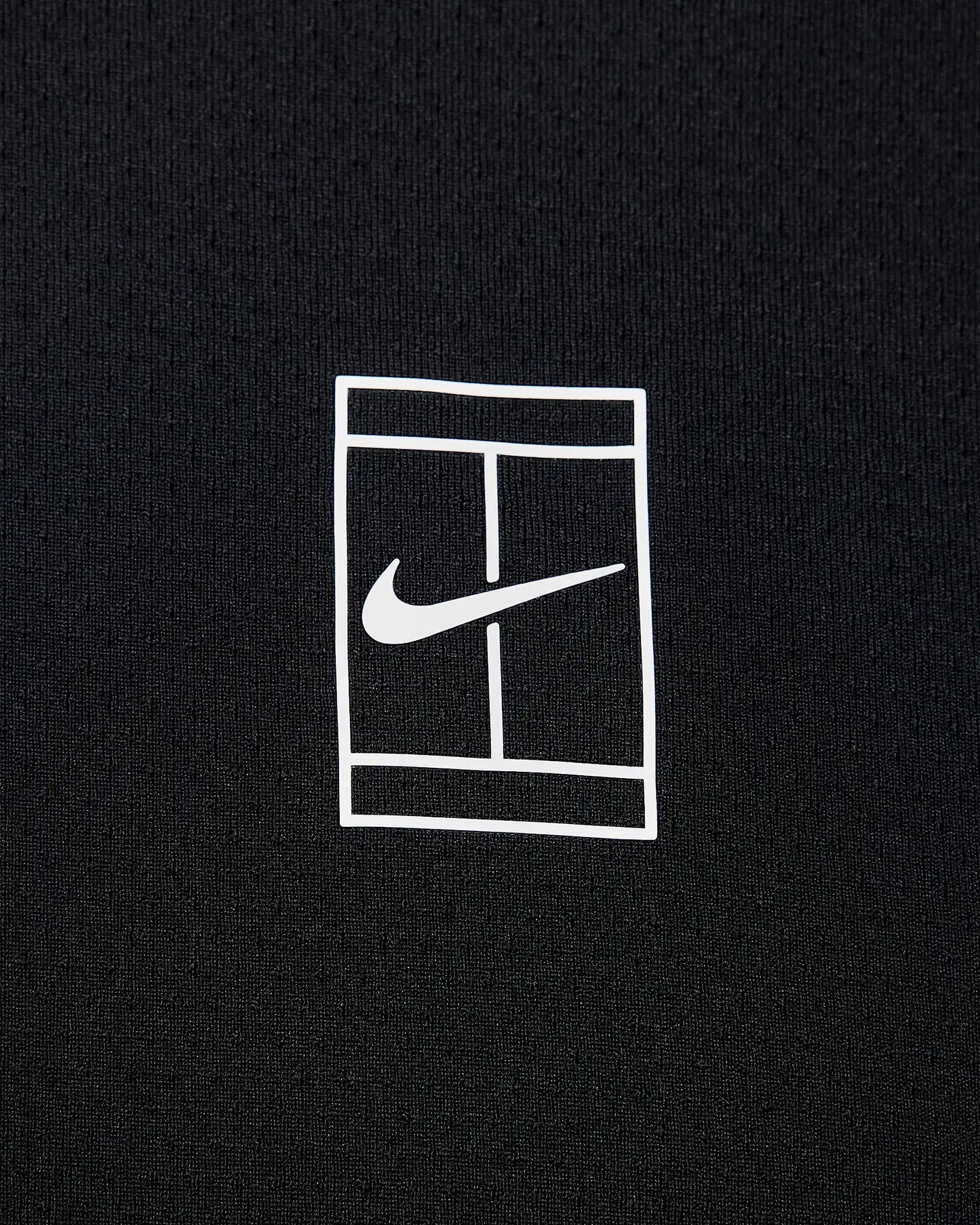 NikeCourt Advantage Men's Dri-FIT Tennis Polo - 2025 - Black - FZ6907-010