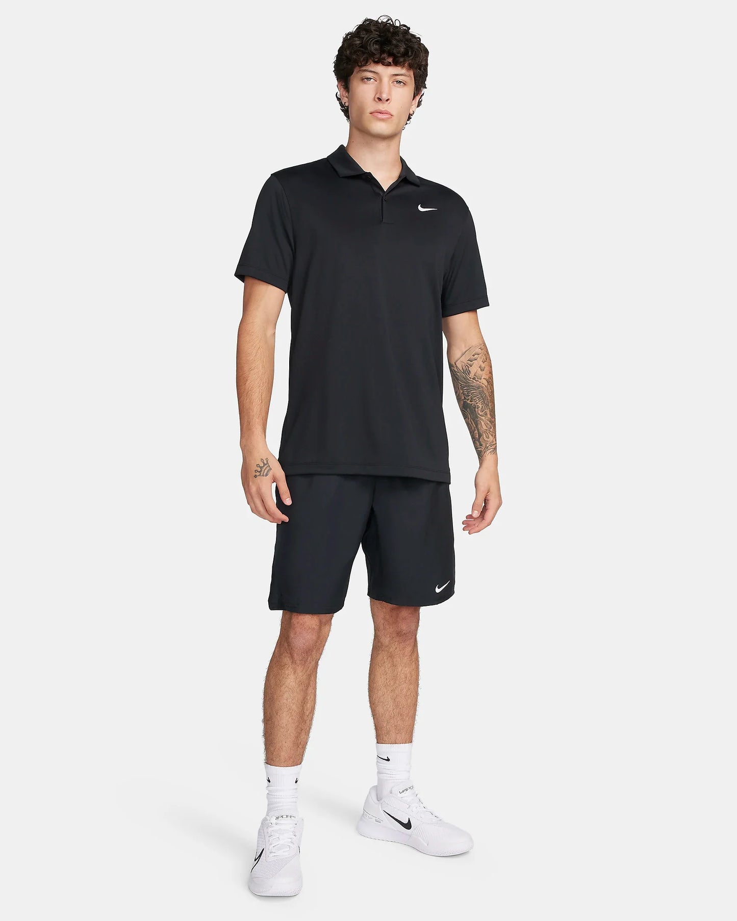 NikeCourt Advantage Men's Dri-FIT 9" Tennis Shorts - Black - FD5330-010