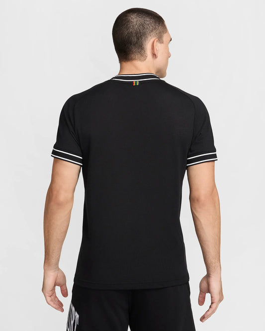 NikeCourt Heritage Men's Short-Sleeve Tennis Top - Black - FN0318-010