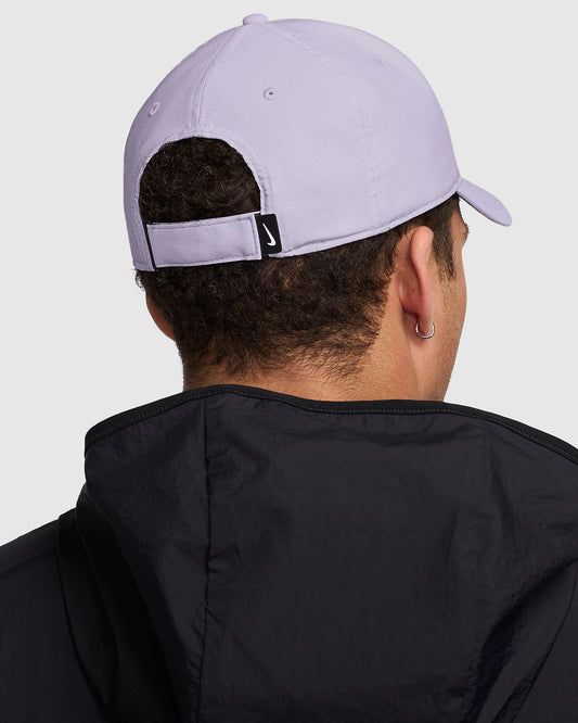 Nike Dri-FIT Club Structured Swoosh Cap - Lilac Ice White - FB5625-533