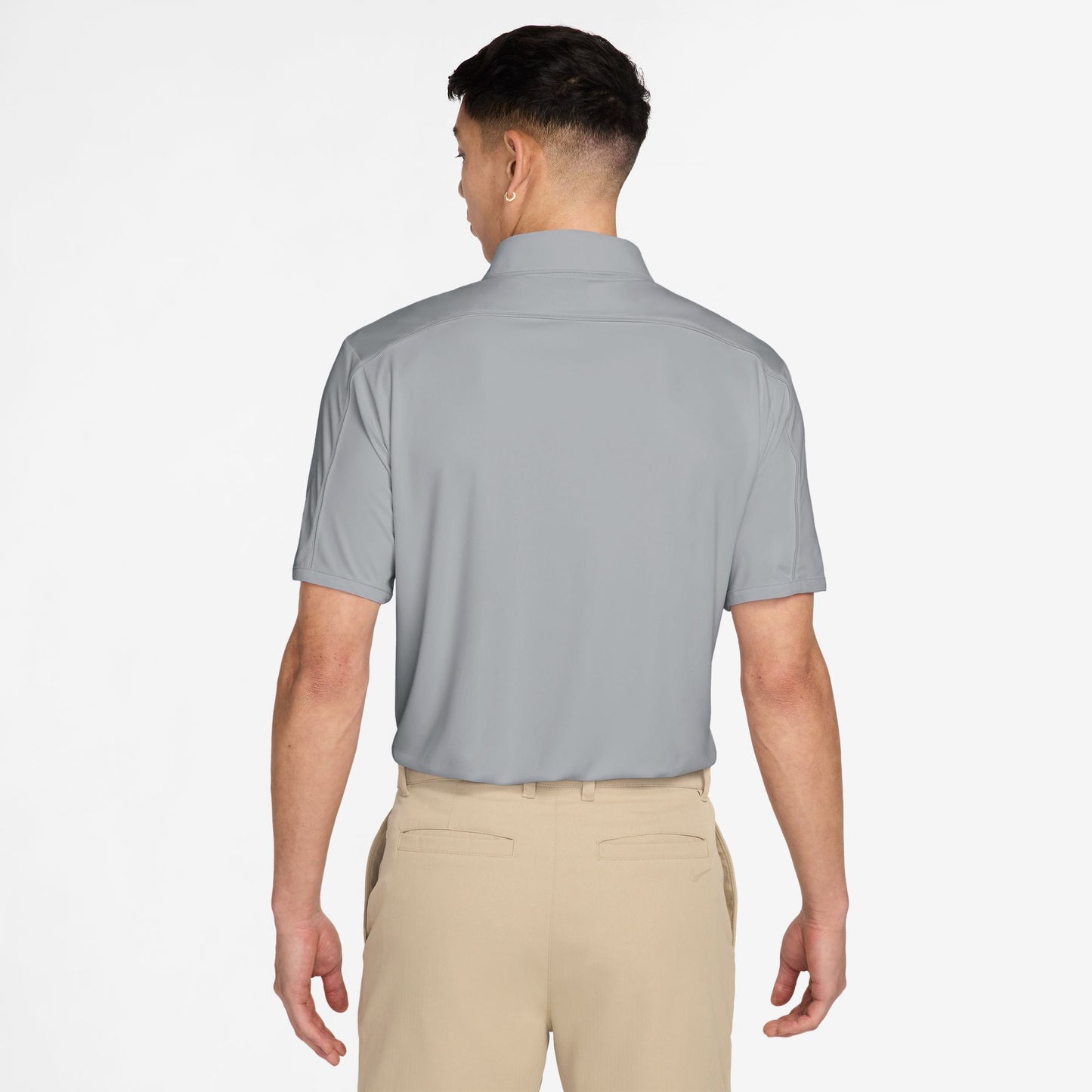 Nike Men's Dri-FIT Par Polo Short Sleeve Tonal - Grey - IQ7023-012
