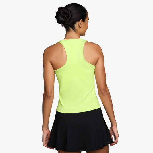 NikeCourt Advantage Women's Dri-FIT Tennis Tank Top - Lemon Twist - FZ6657-736