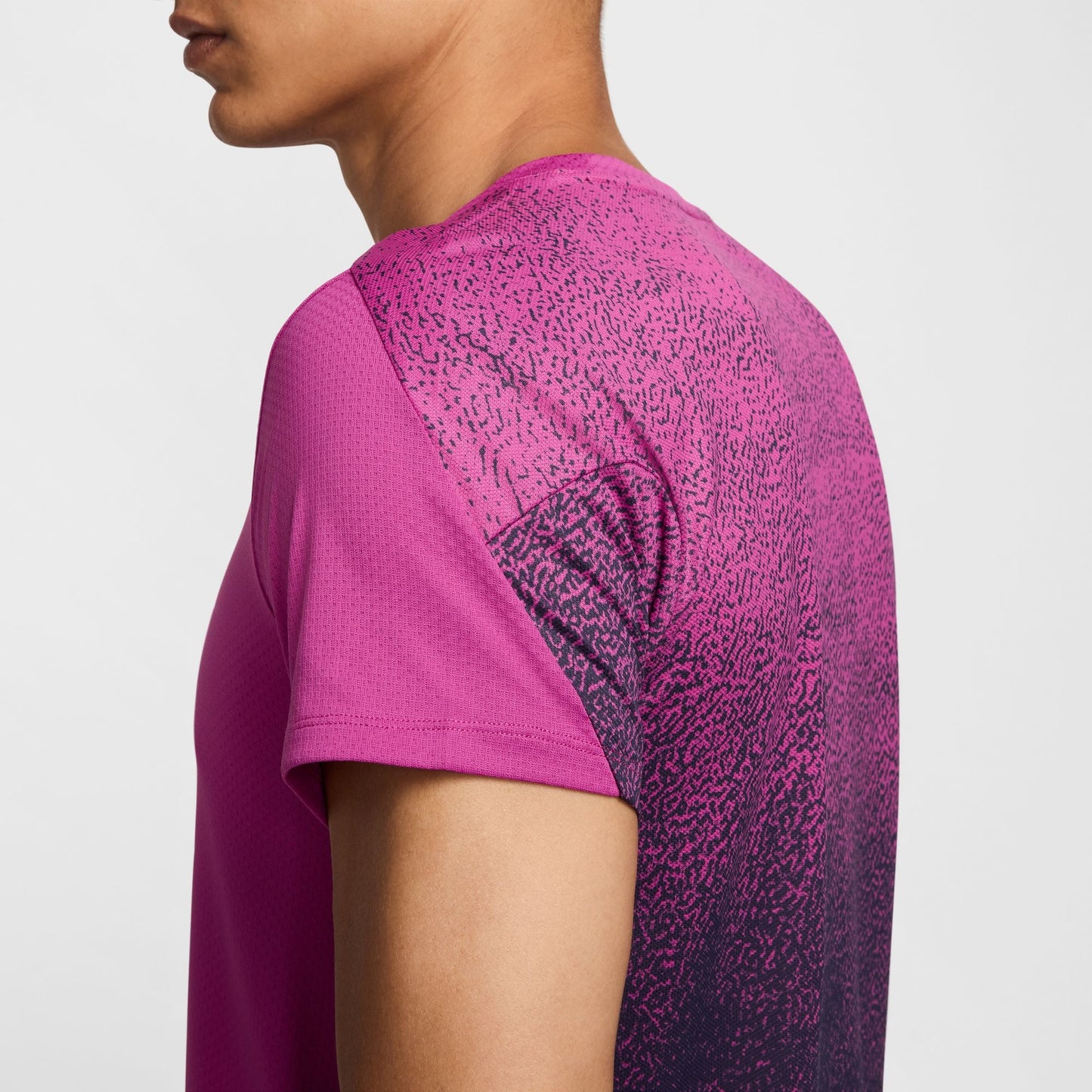NikeCourt Slam Men's Dri-FIT Tennis Top - Hot Fuchsia White - FQ2018-518