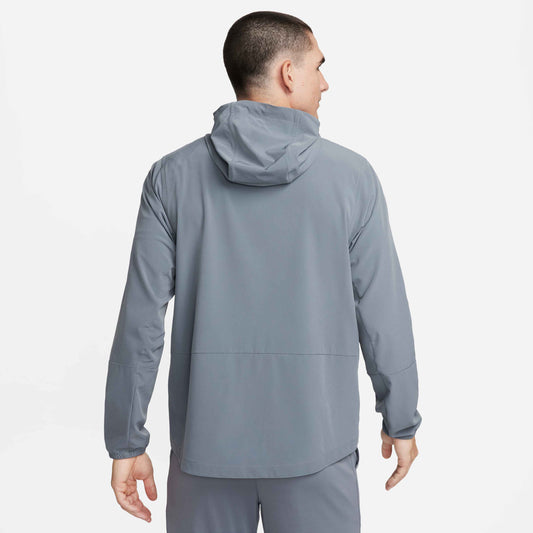 Nike Unlimited Men's Repel Hooded Versatile Jacket - Smoke Grey Black Smoke Grey - FB7551-084