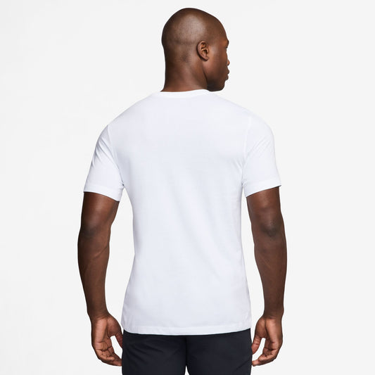 Nike Men's NikeCourt Dri-FIT Tee Court - White - HJ3470-100