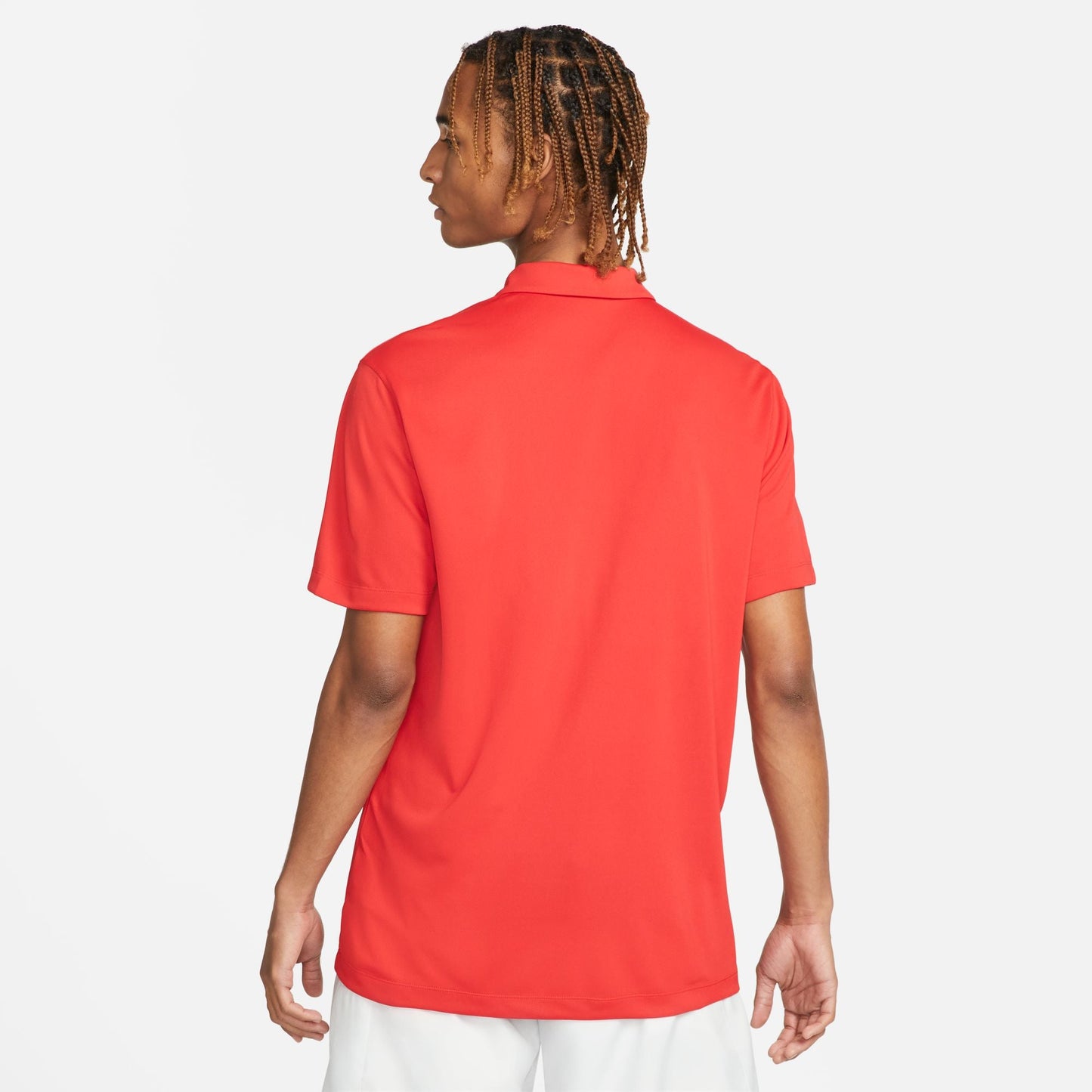 Nike Men's NikeCourt Dri-FIT Polo Solid - Red - DH0857-657