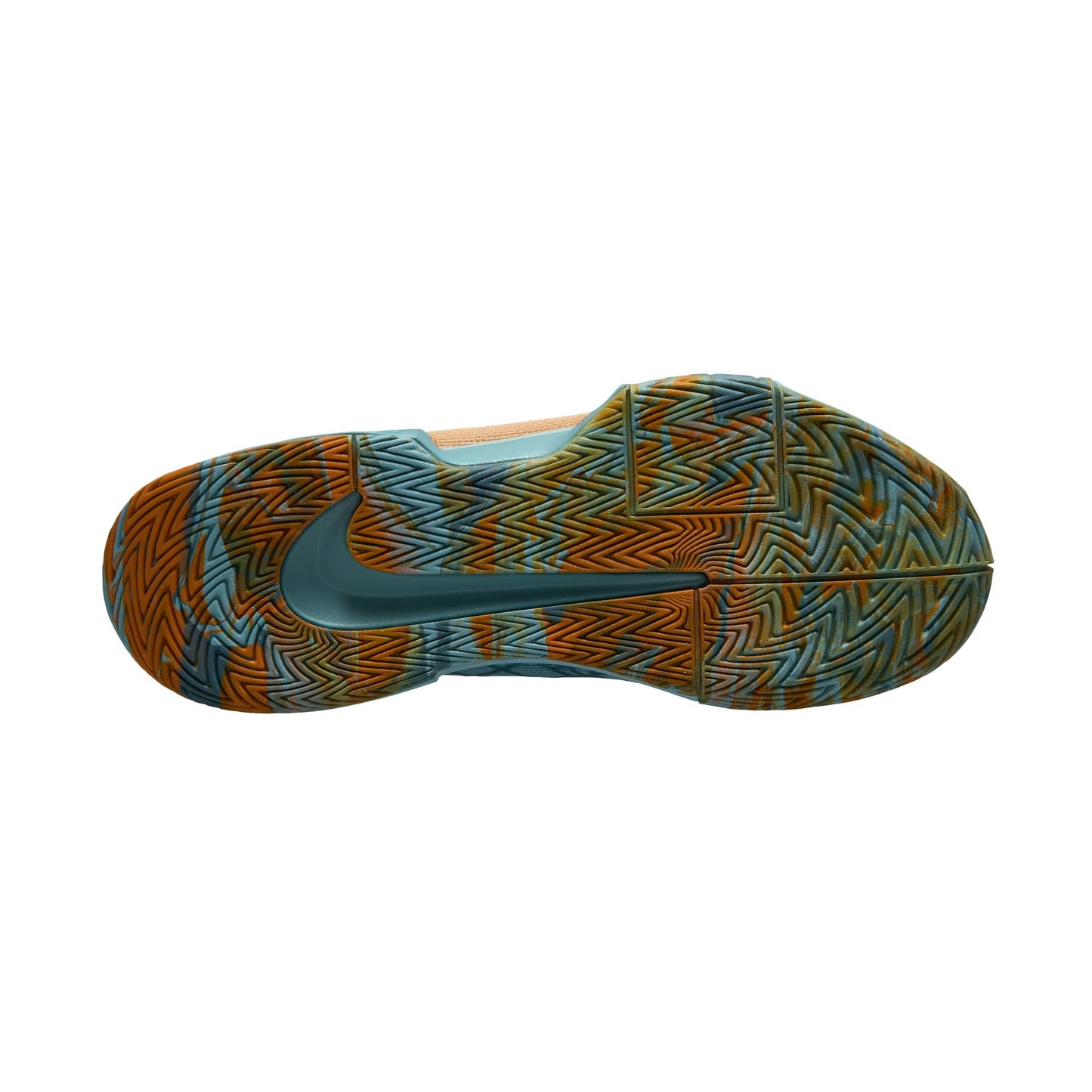 Nike Men's Hard Court Nike Zoom Challenge Pickleball Shoes - Denim / Copper - FQ4154-400