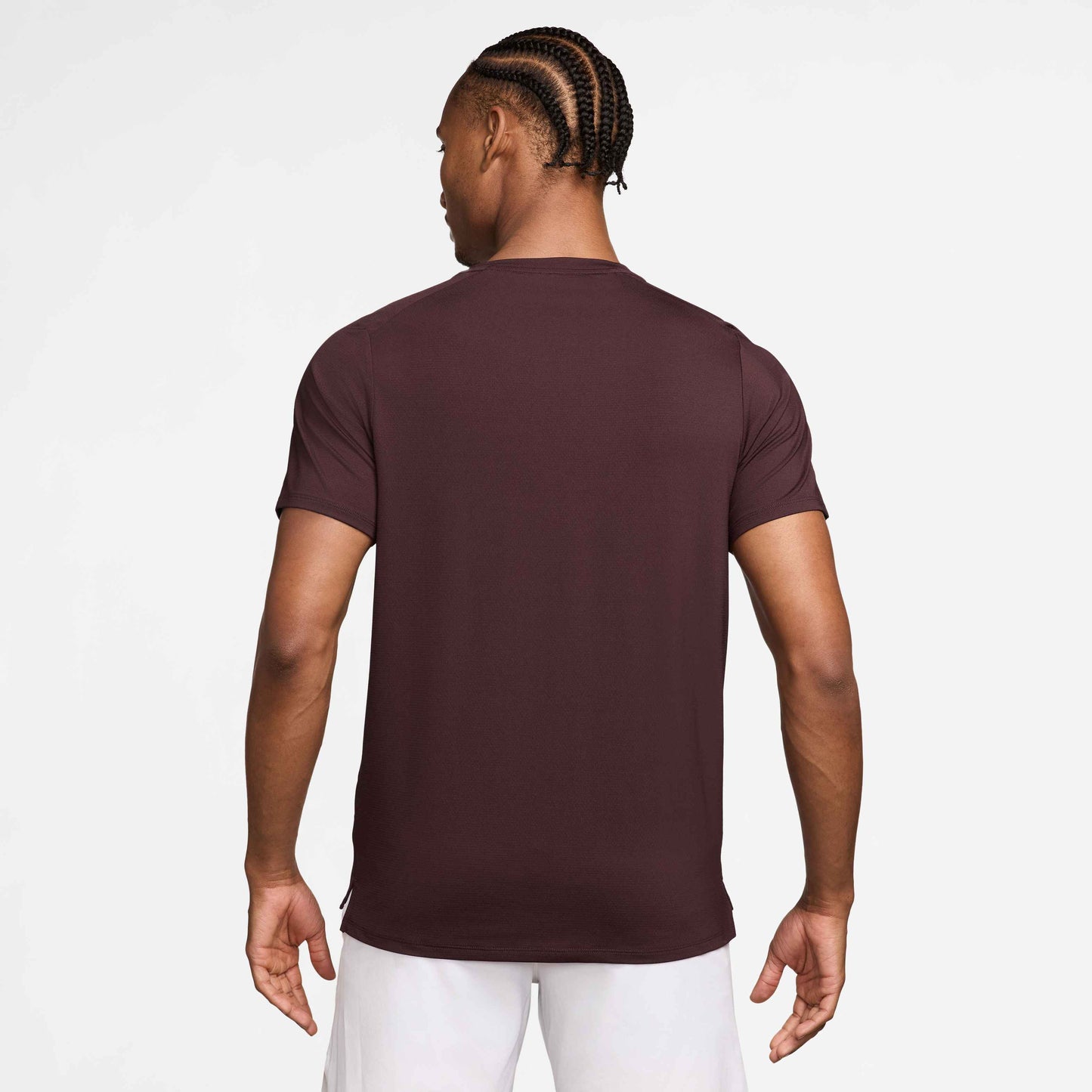 Nike Men's NikeCourt Dri-FIT Advantage Top - Burgundy - FZ6910-652