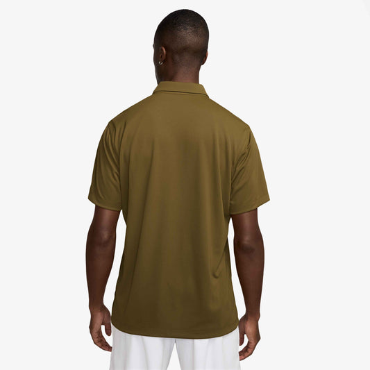 Nike Men's NikeCourt Dri-FIT Polo Solid - Olive - DH0857-368