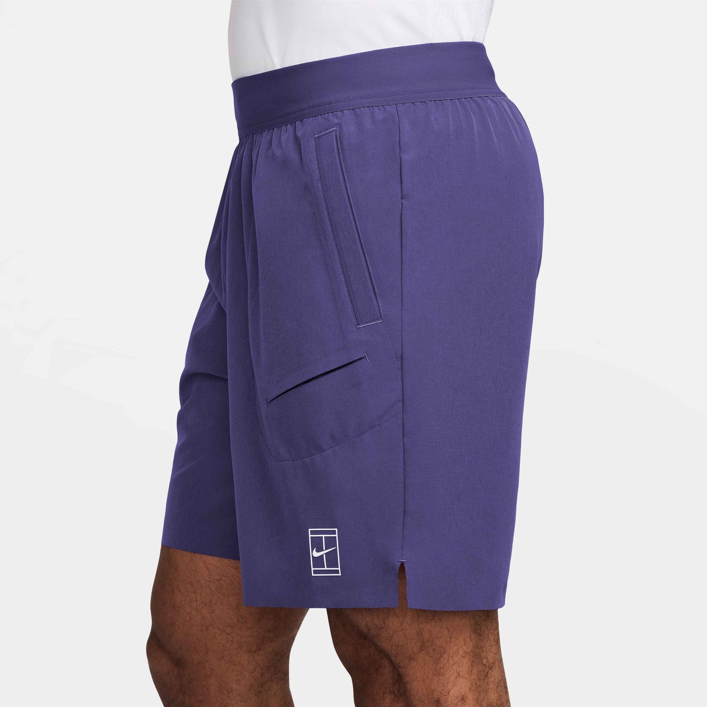 Nike Men's NikeCourt Dri-FIT Advantage 8in Short - Purple - FZ9322-507