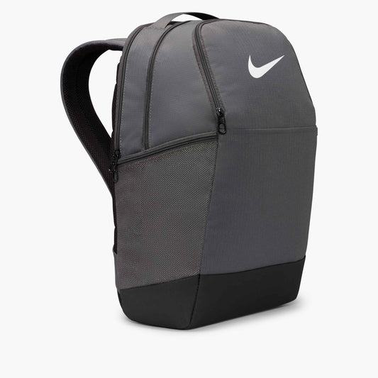 Nike Brasilia 9.5 Training Backpack - Iron Grey Black White - DH7709-068