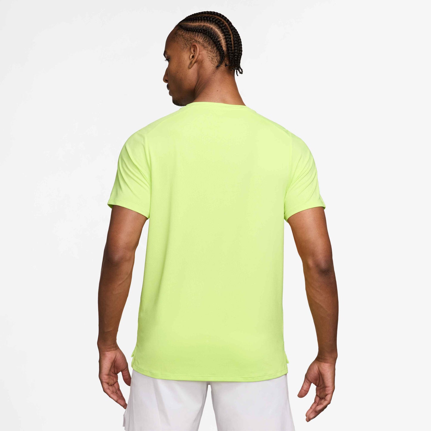 Nike Men's NikeCourt Dri-FIT Advantage Top - Lemon Twist - FZ6910-736