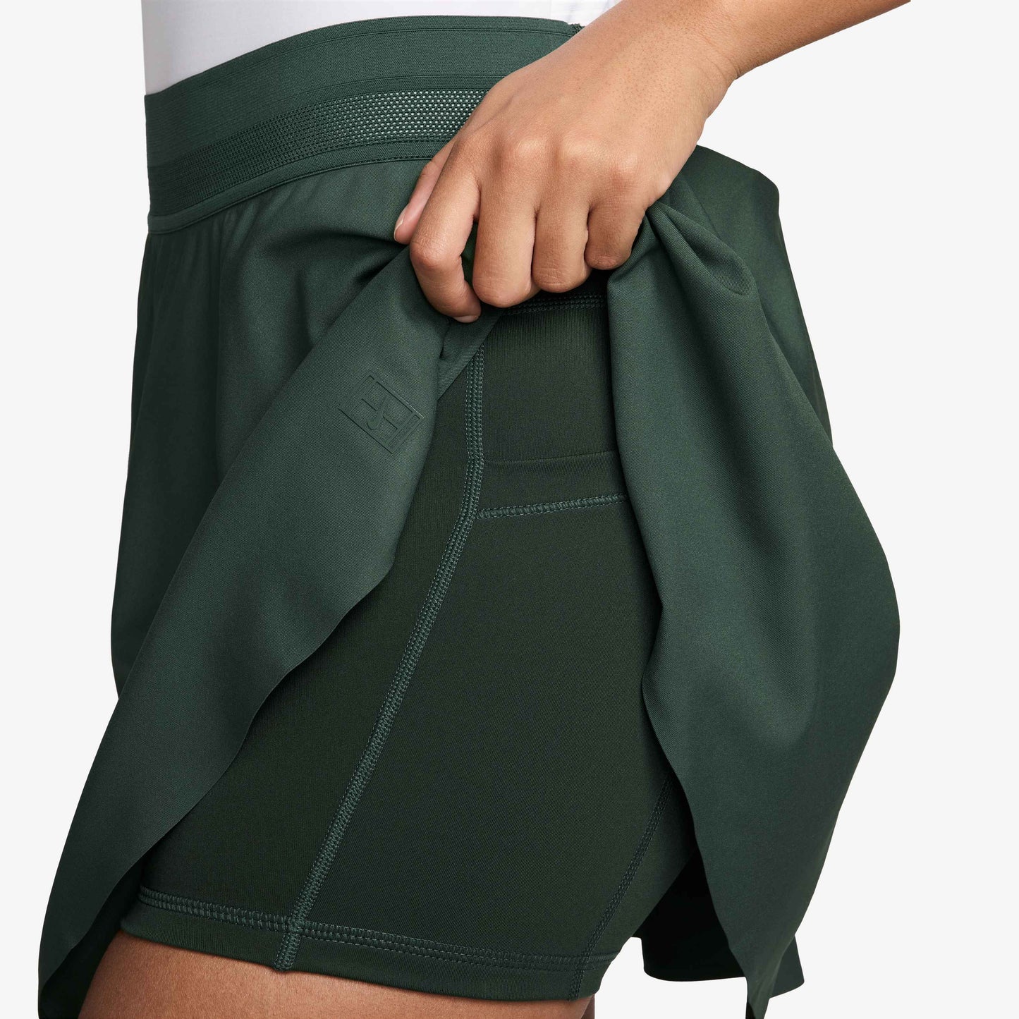 NikeCourt Advantage Women's Dri-FIT Tennis Skirt - Fir - FZ6726-323