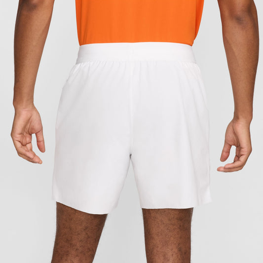 NikeCourt Advantage Men's Dri-FIT 6" Tennis Shorts - White - FZ6913-100