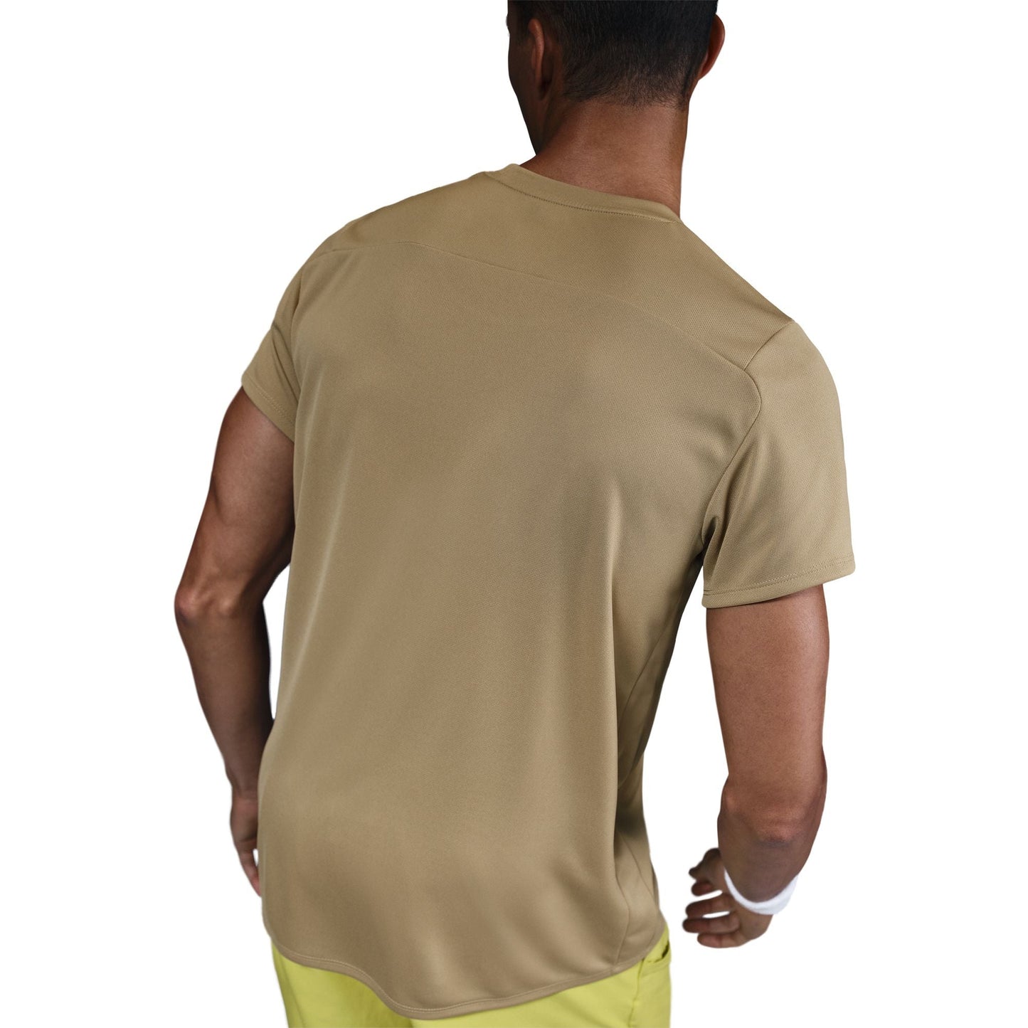 Nike Men's NikeCourt Dry Victory Top - Beige - FZ6921-297