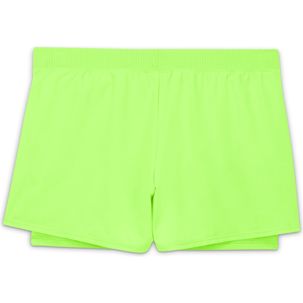 Nike Girl's NikeCourt Dri-FIT Victory Short - Lime Glow - DB5612-345
