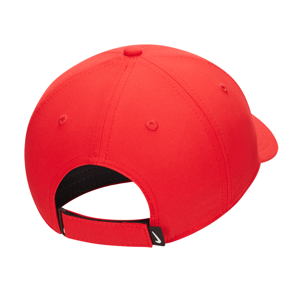 Nike Dri-FIT Club Structured Swoosh Cap - Red - FB5625-657
