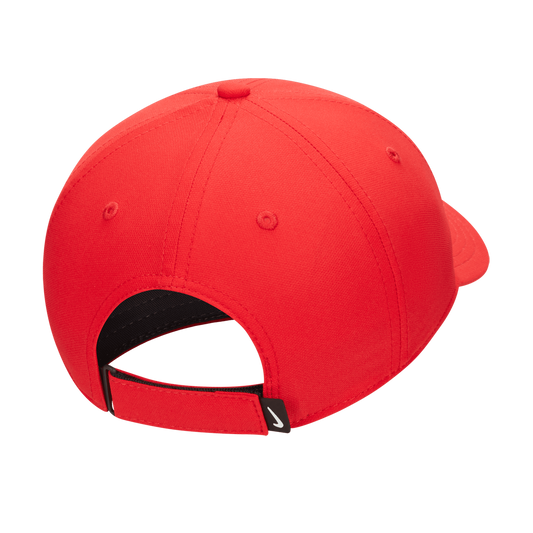 Nike Dri-FIT Club Structured Swoosh Cap - Red - FB5625-657