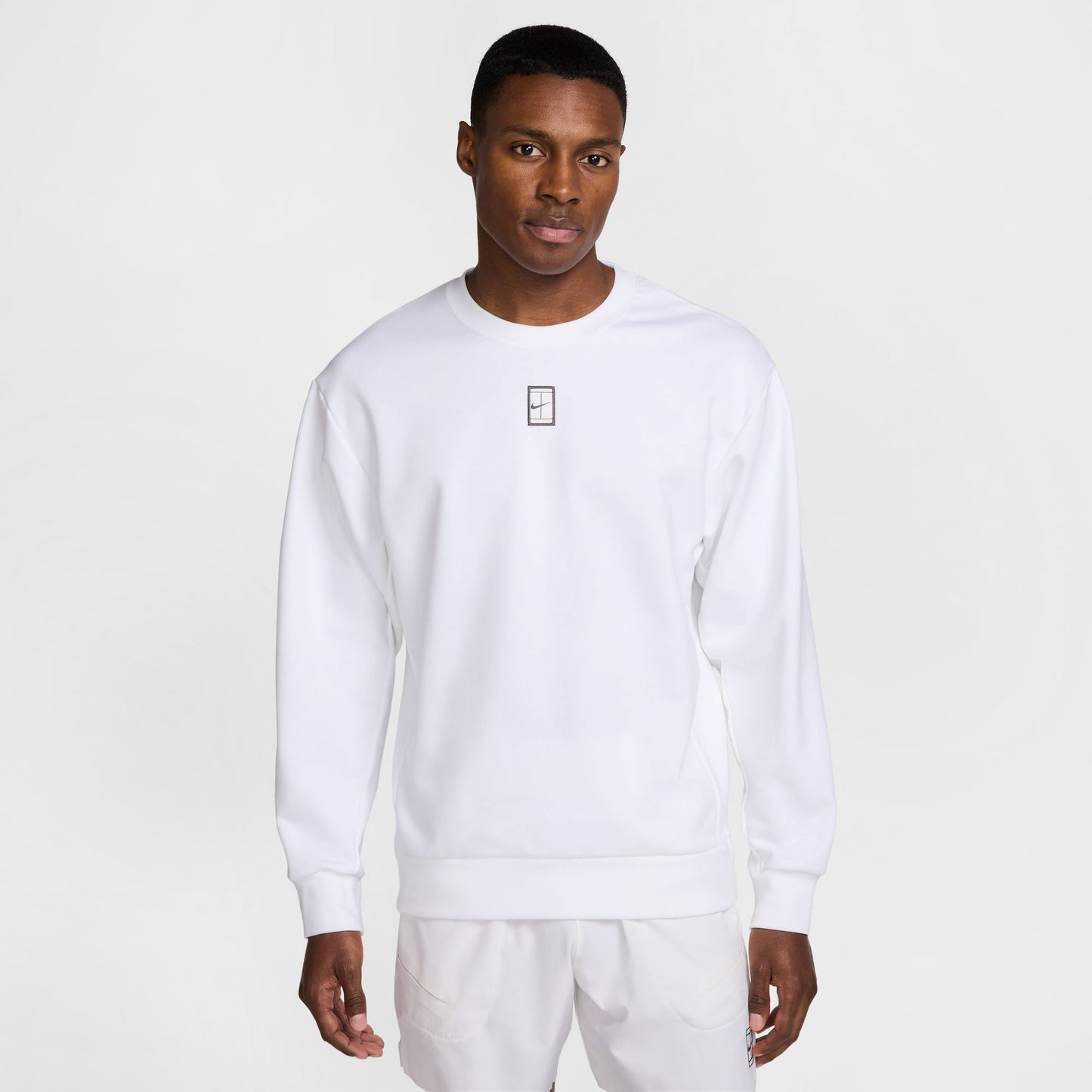 NikeCourt Heritage Men's Dri-FIT Fleece Crew