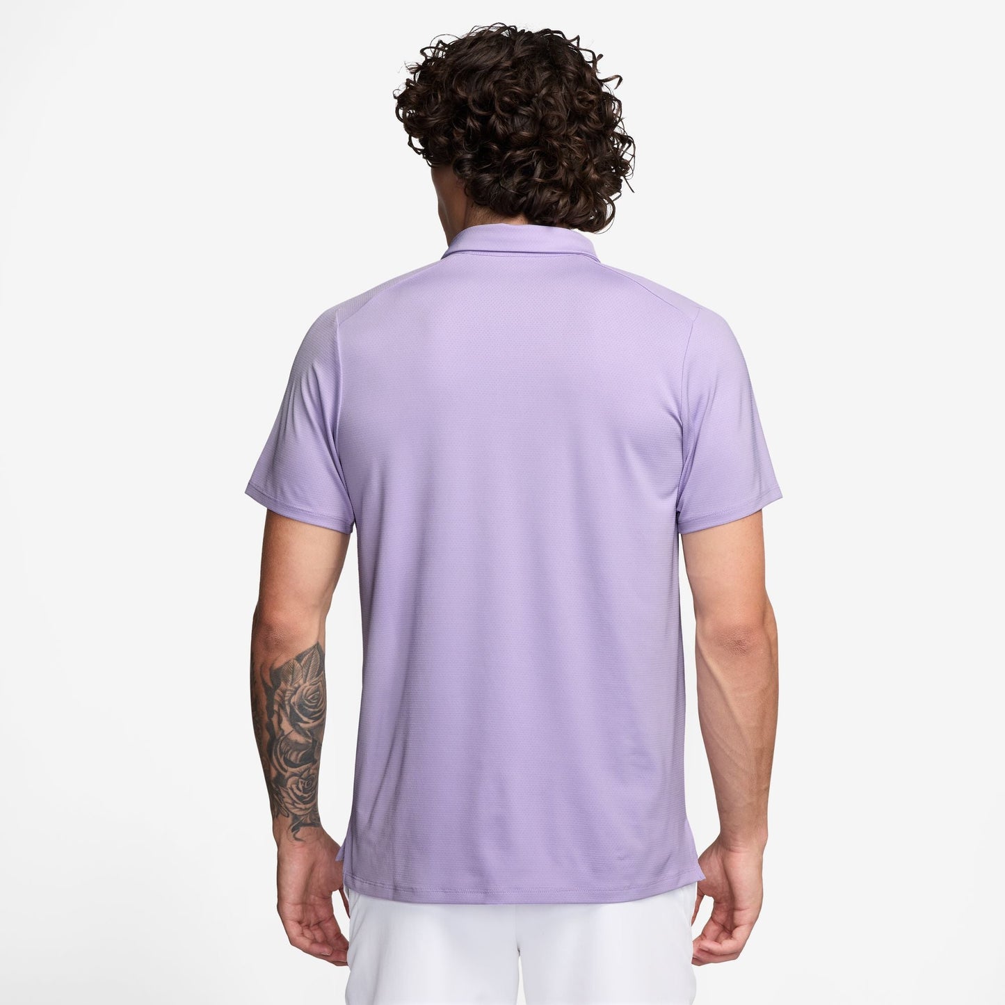 NikeCourt Advantage Men's Dri-FIT Tennis Polo - 2025 - Hydrangeas Dusty Amethyst - FZ6907-515