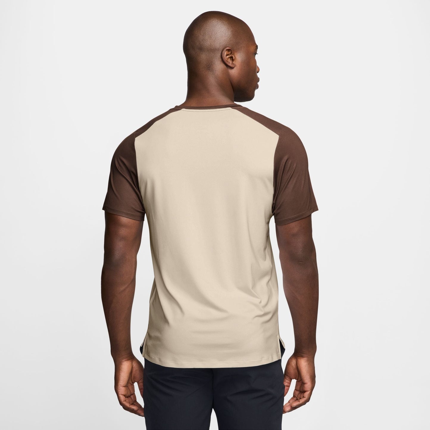 NikeCourt Advantage Men's Dri-FIT Tennis Printed Top - 2025 - Cacao Wow White White - FZ9845-259
