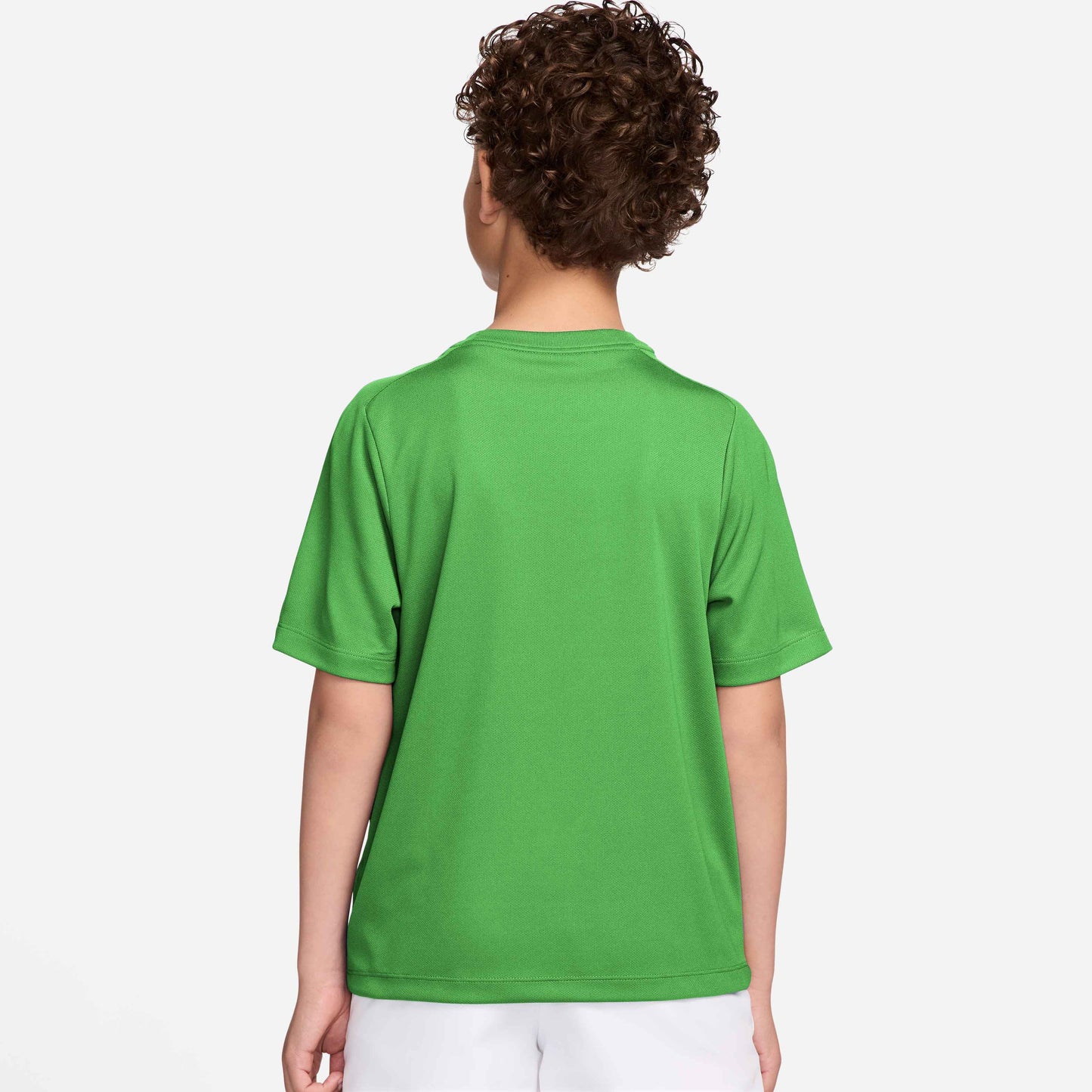 Nike Boy's Dri-FIT Multi Short Sleeve Top - Green - IF2430-307