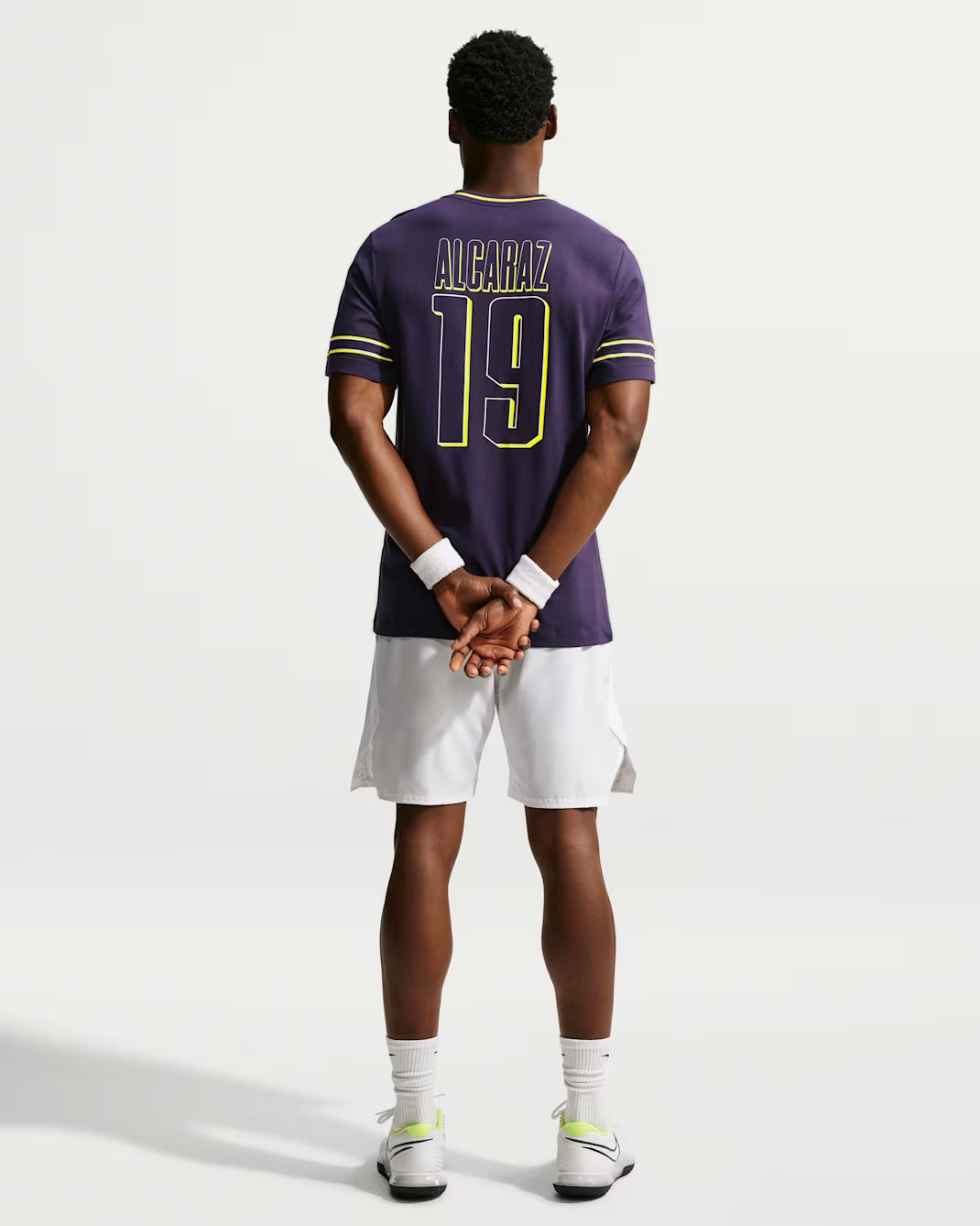 NikeCourt Men's Dri-FIT Carlos Alcaraz Tee USO - Purple Dynasty - IM6121-525