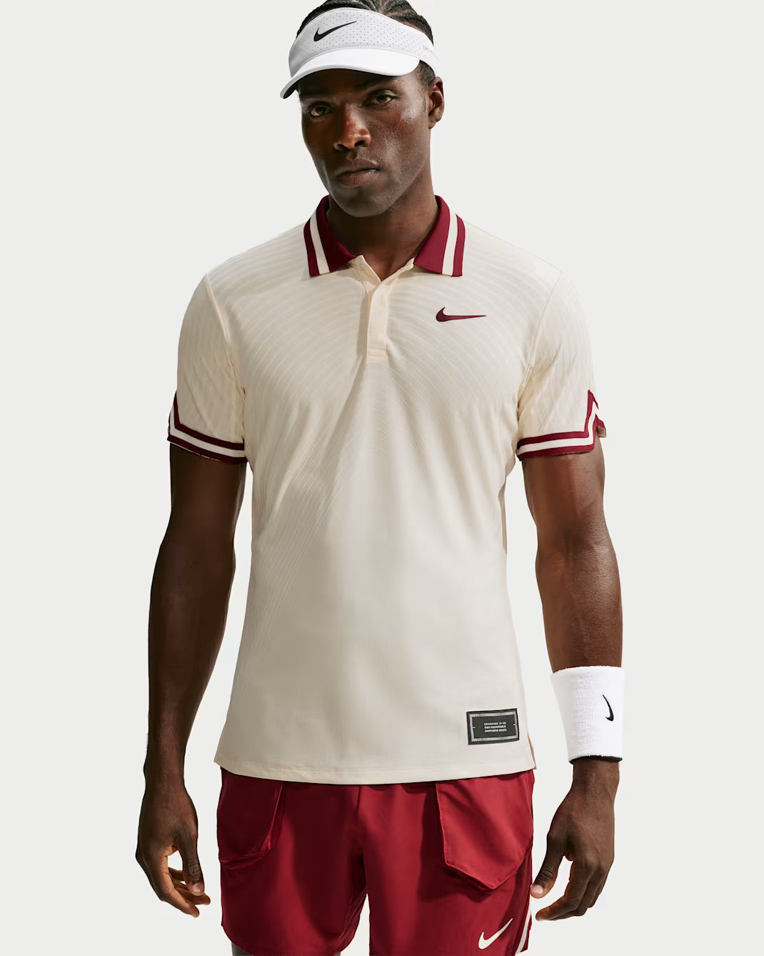 NikeCourt Men's Aero-FIT Slam U2 Polo New York - Ivory - IM6607-110