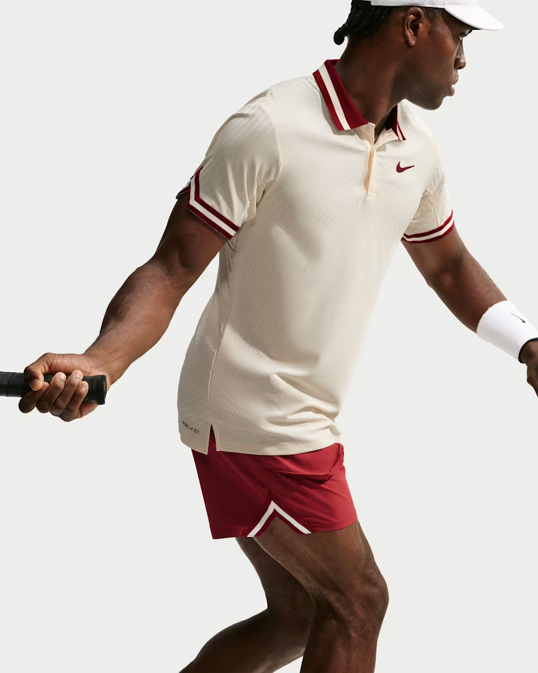 NikeCourt Men's Aero-FIT Slam U2 Polo New York - Ivory - IM6607-110