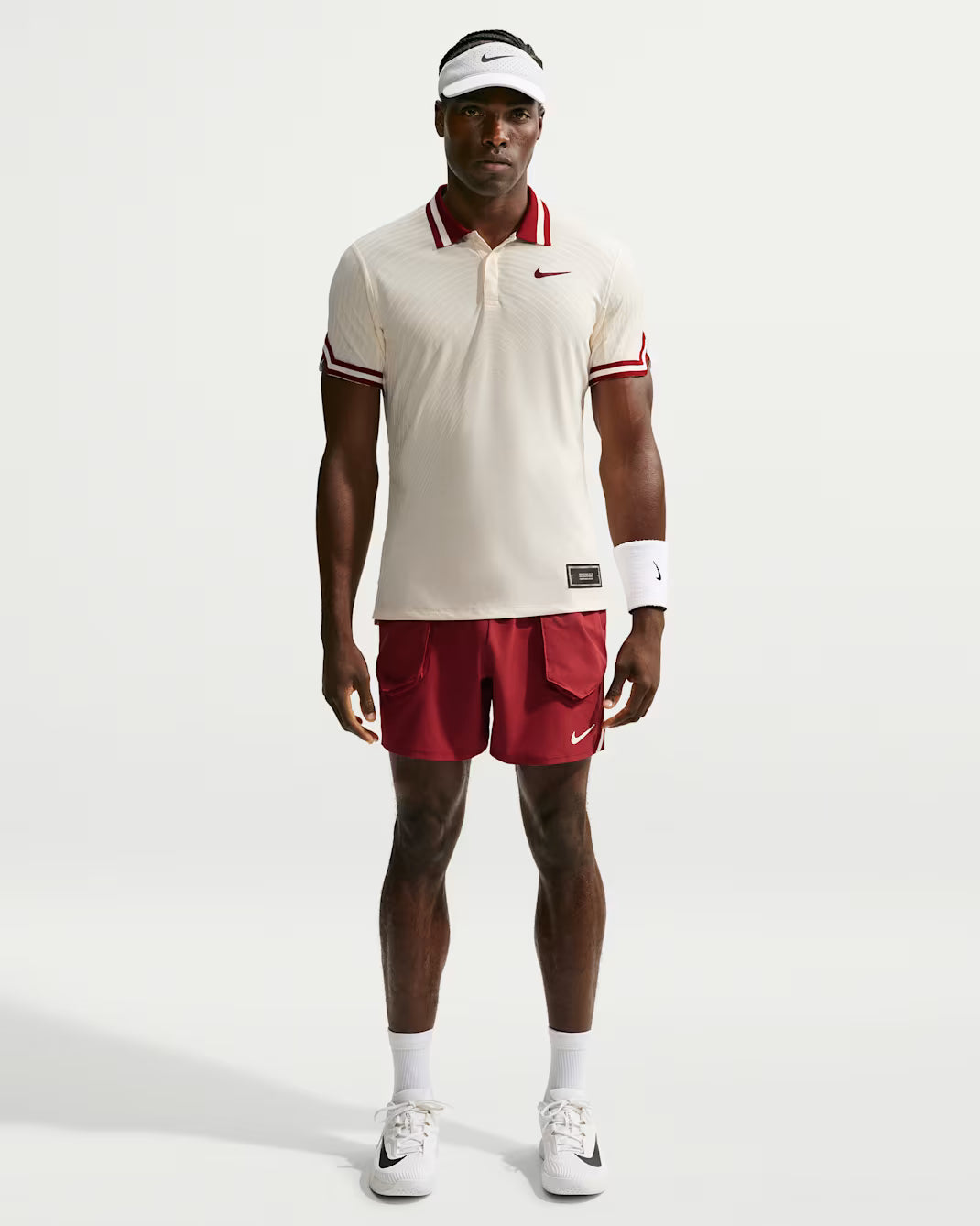 NikeCourt Men's Aero-FIT Slam U2 Polo New York - Ivory - IM6607-110
