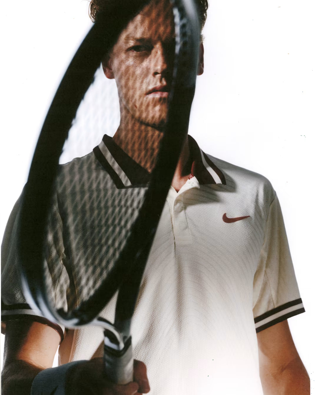 NikeCourt Men's Aero-FIT Slam U2 Polo New York - Ivory - IM6607-110