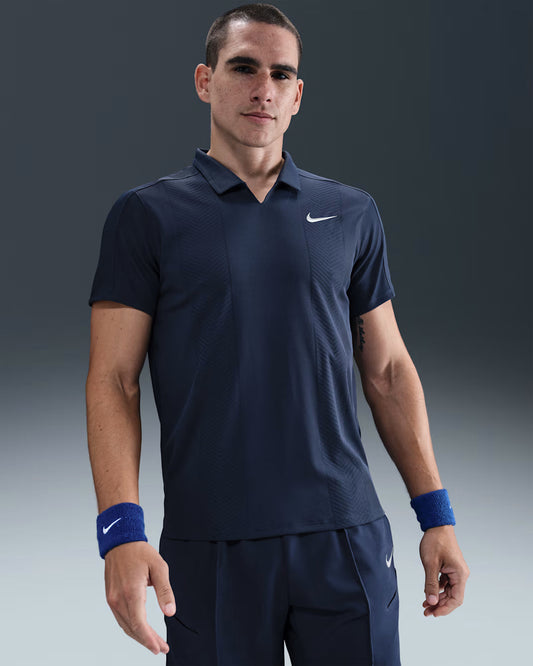 Nike Men's NikeCourt Dri-FIT Advantage Slam Polo New York - Midnight Navy - HM6752-410