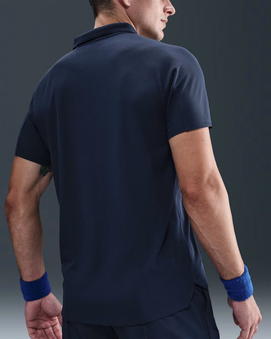 Nike Men's NikeCourt Dri-FIT Advantage Slam Polo New York - Midnight Navy - HM6752-410