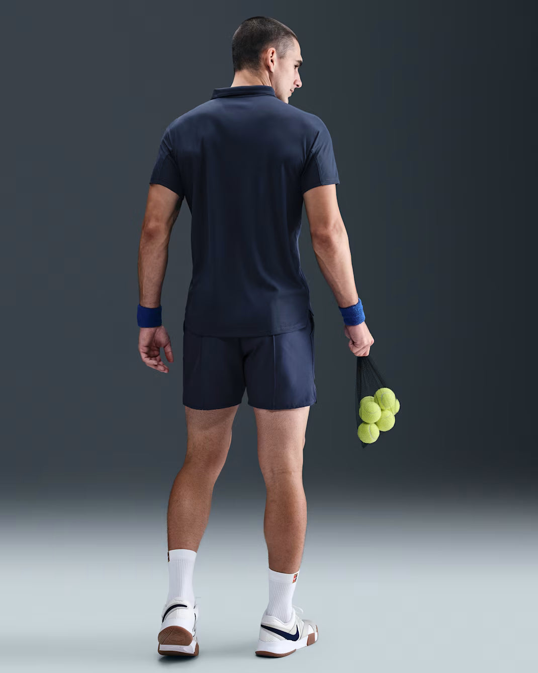Nike Men's NikeCourt Dri-FIT Advantage Slam Polo New York - Midnight Navy - HM6752-410