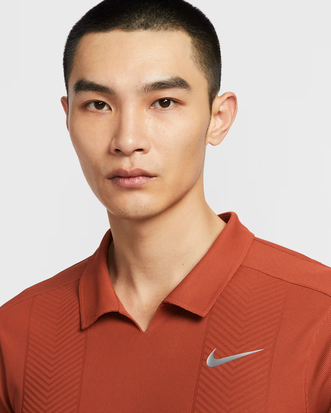 Nike Men's NikeCourt Dri-FIT Advantage Slam Polo New York - Rugged Orange - HM6752-832