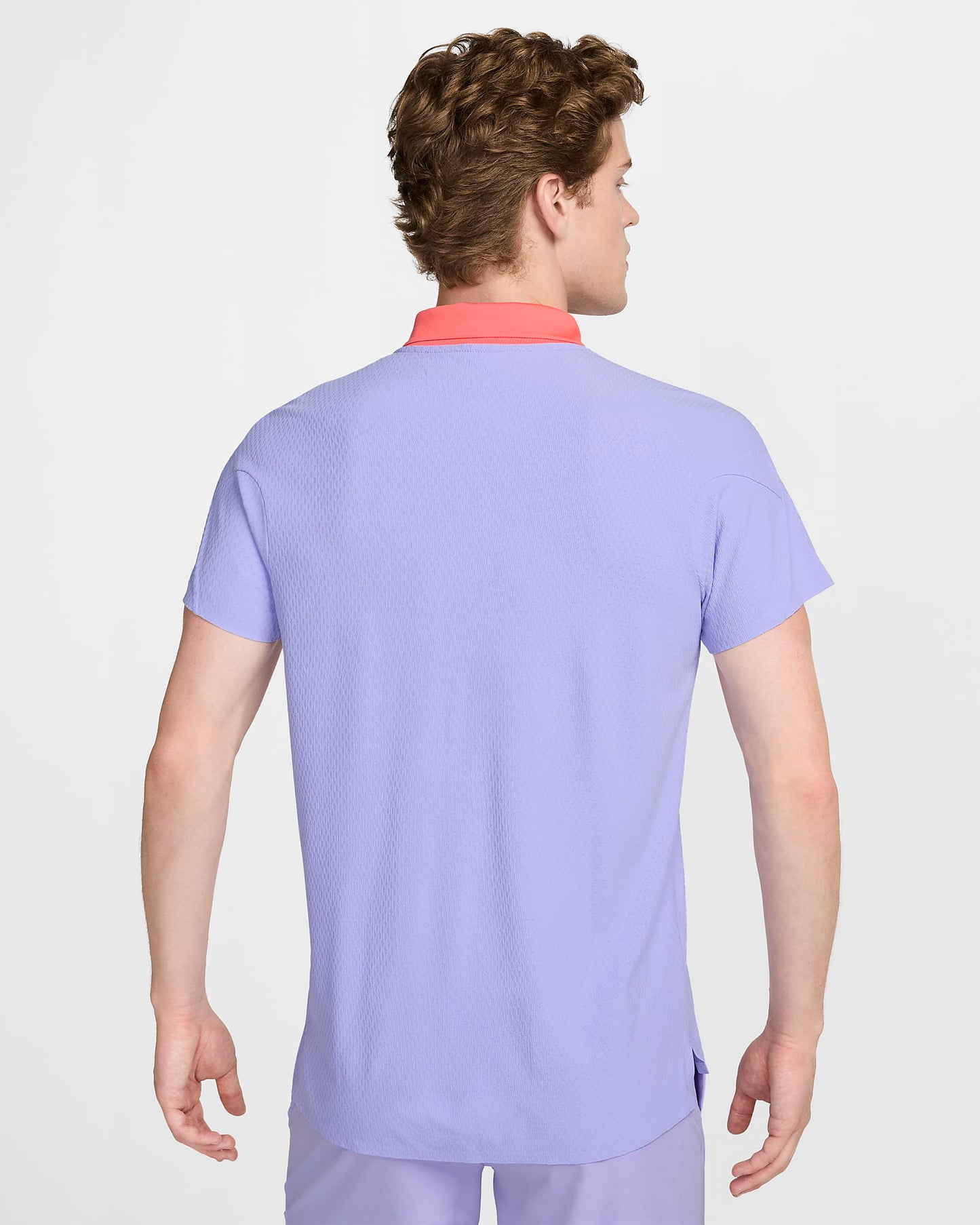 Nike Men's Slam Dri-FIT Advantage Slam Ultimate Tennis Polo - Light Purple - FQ2015-580