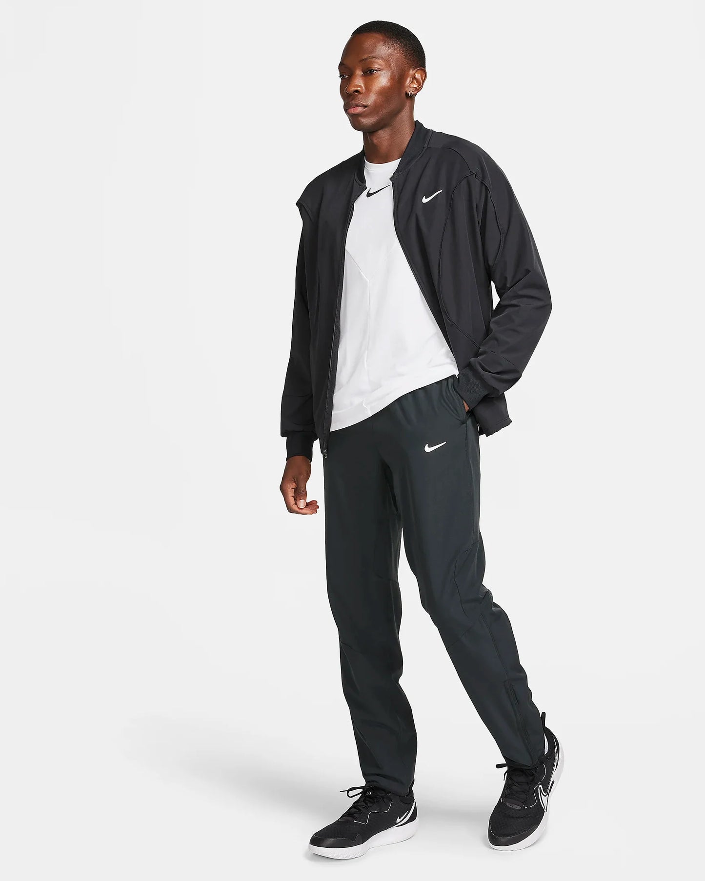 NikeCourt Advantage Men's Dri-FIT Tennis Pants - Black - FD5345-010