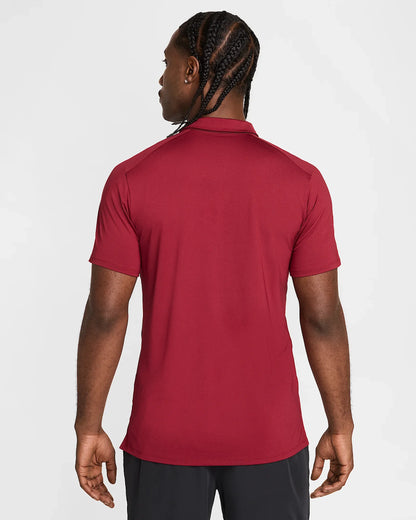 NikeCourt Advantage Men's Dri-FIT Tennis Polo - 2025 - Team Red Gym Red White - FZ6907-677