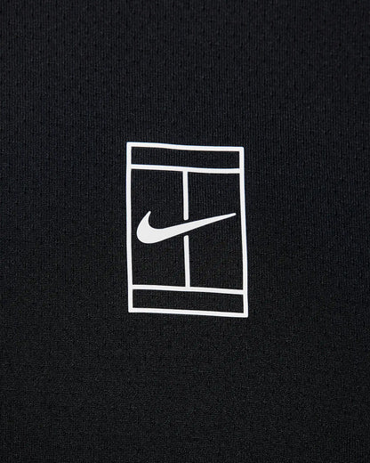 NikeCourt Advantage Men's Dri-FIT Tennis Polo - 2025 - Black - FZ6907-010