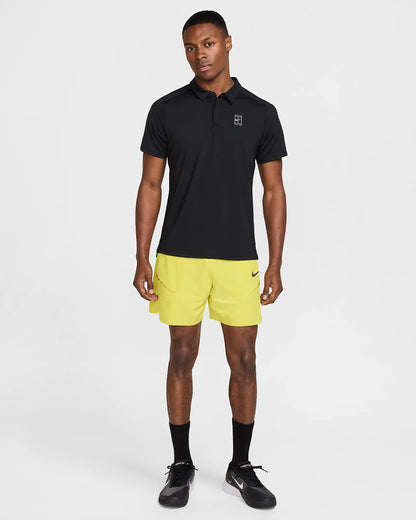 NikeCourt Advantage Men's Dri-FIT Tennis Polo - 2025 - Black - FZ6907-010