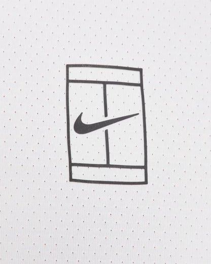 NikeCourt Advantage Men's Dri-FIT Tennis Polo - 2025 - White - FZ6907-100