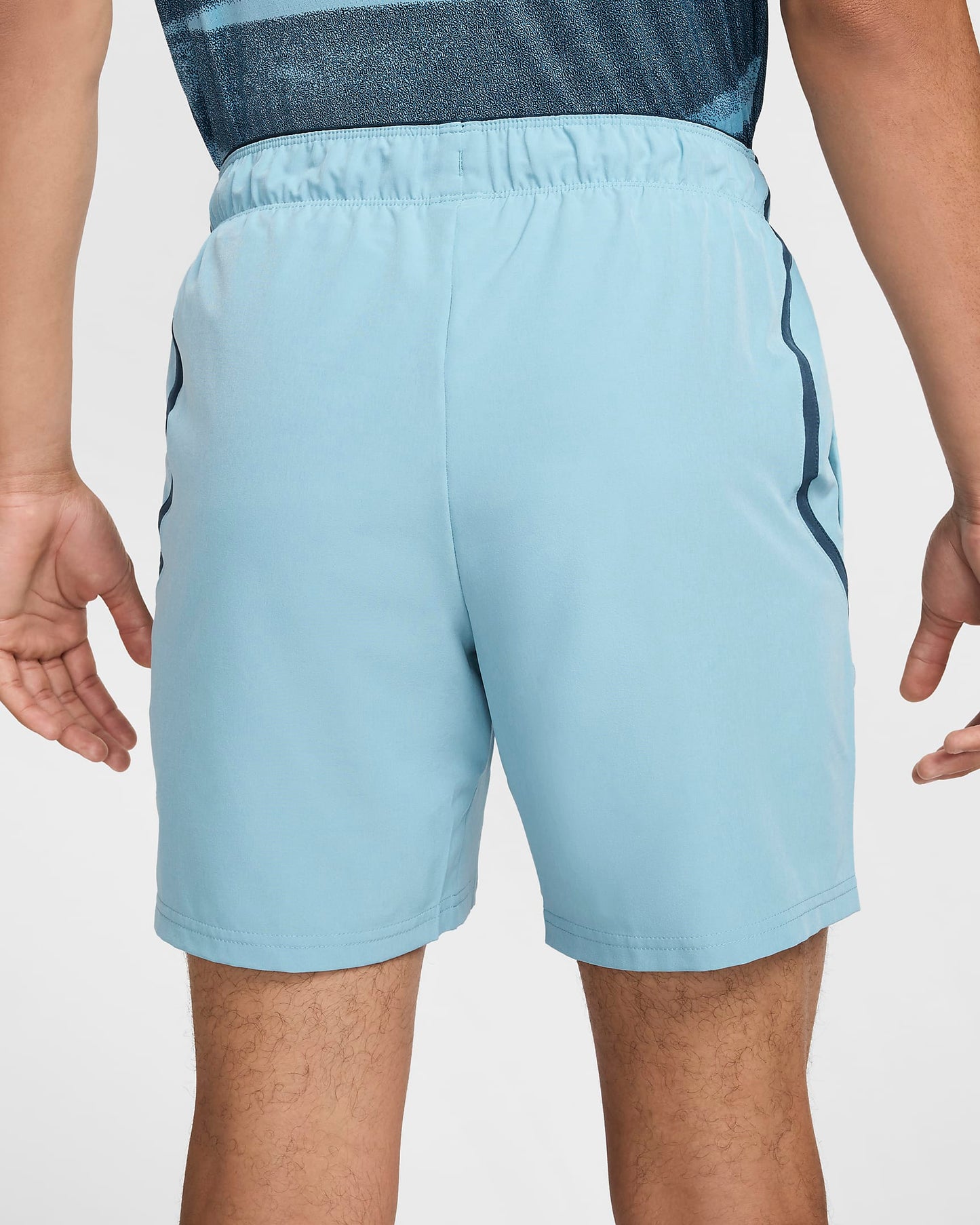 NikeCourt Advantage Men's Dri-FIT 7" Tennis Shorts - Light Blue - FD5336-464
