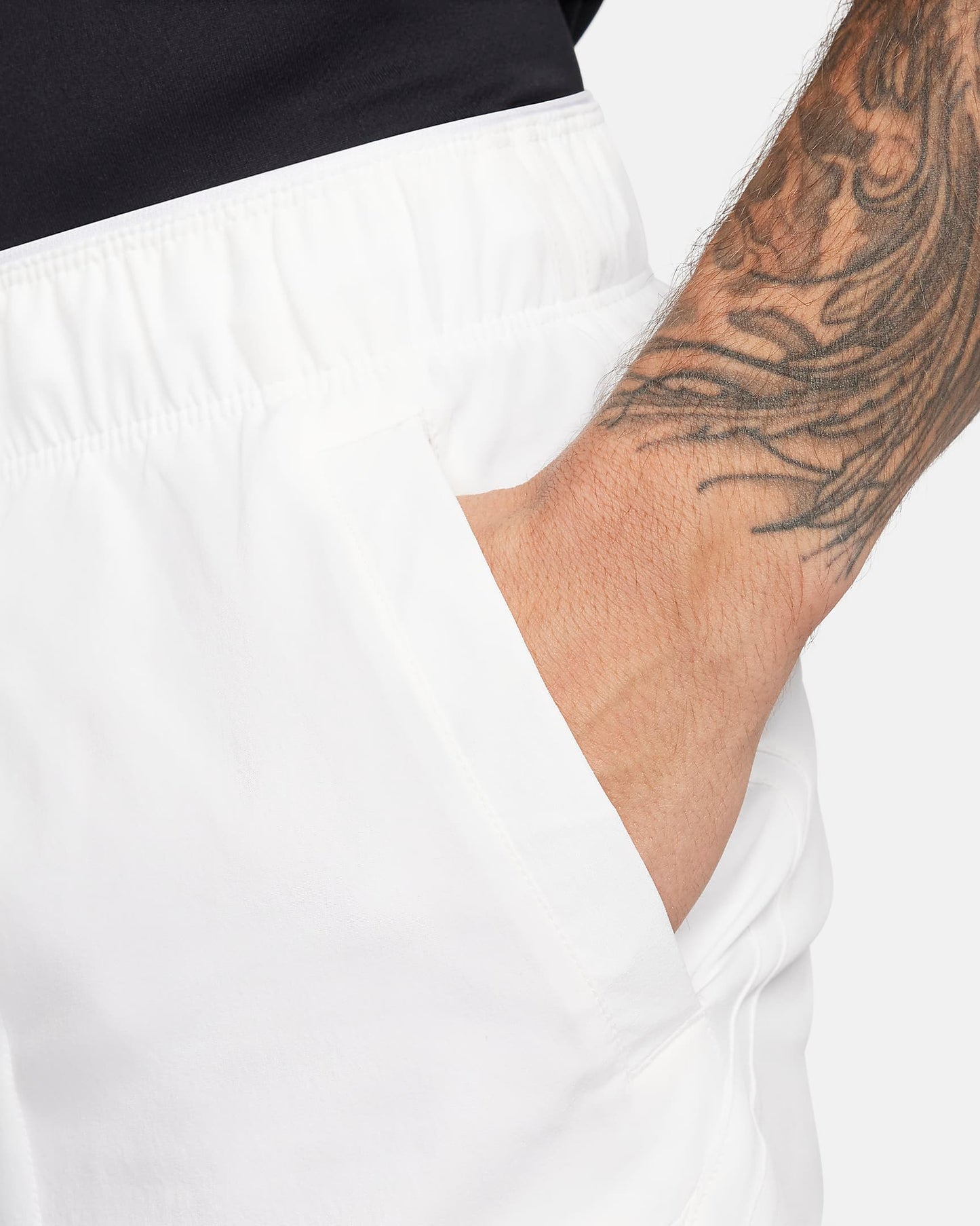 NikeCourt Advantage Men's Dri-FIT 7" Tennis Shorts - White - FD5336-100