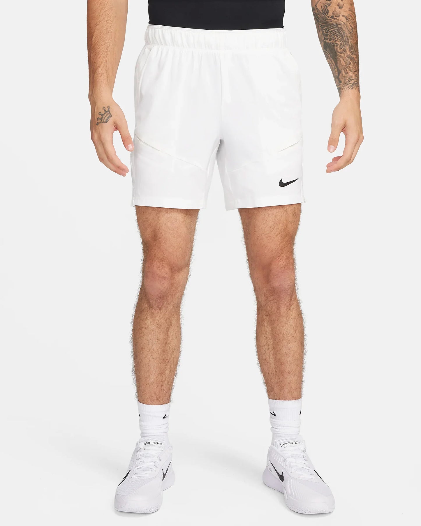 NikeCourt Advantage Men's Dri-FIT 7" Tennis Shorts - White - FD5336-100