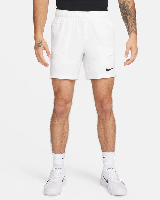 NikeCourt Advantage Men's Dri-FIT 7" Tennis Shorts - White - FD5336-100
