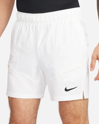NikeCourt Advantage Men's Dri-FIT 7" Tennis Shorts - White - FD5336-100