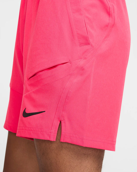 NikeCourt Advantage Men's Dri-FIT 7" Tennis Shorts - Hot Pink - FD5336-629