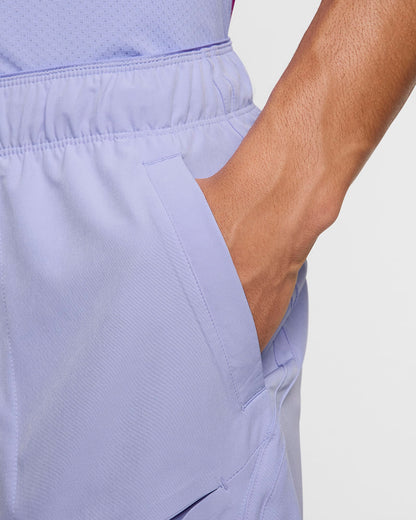 NikeCourt Advantage Men's Dri-FIT 7" Tennis Shorts - Light Purple - FD5336-580