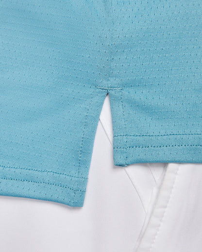 NikeCourt Advantage Men's Dri-FIT Tennis Top - Light Blue - FD5320-464